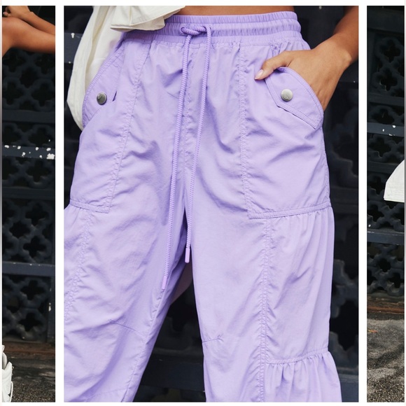 NWT ๐ Sold out color ๐ Free People FP Movement Set Me Free Pants (size M) - Picture 3 of 13